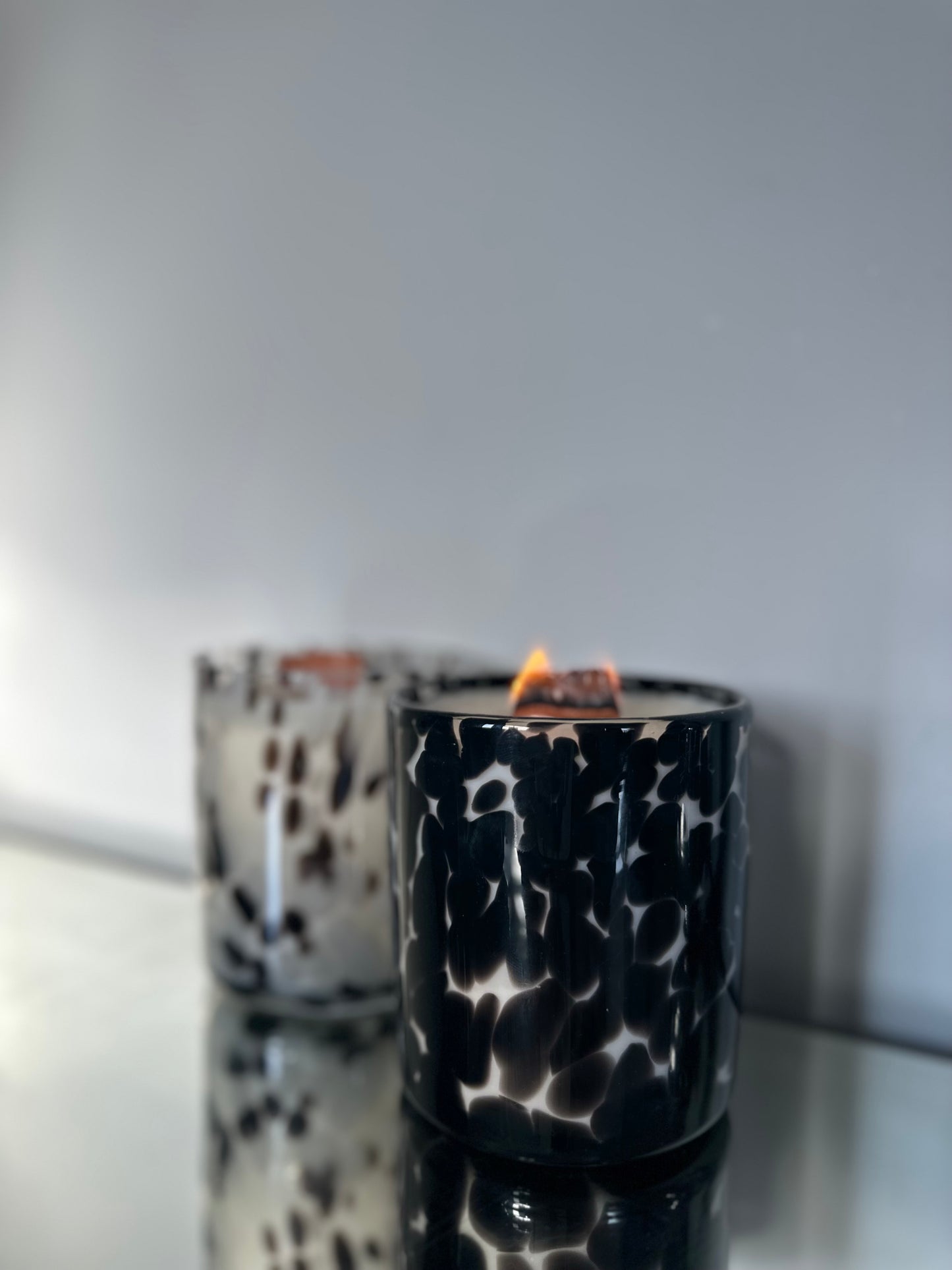 Dalmatian Candle