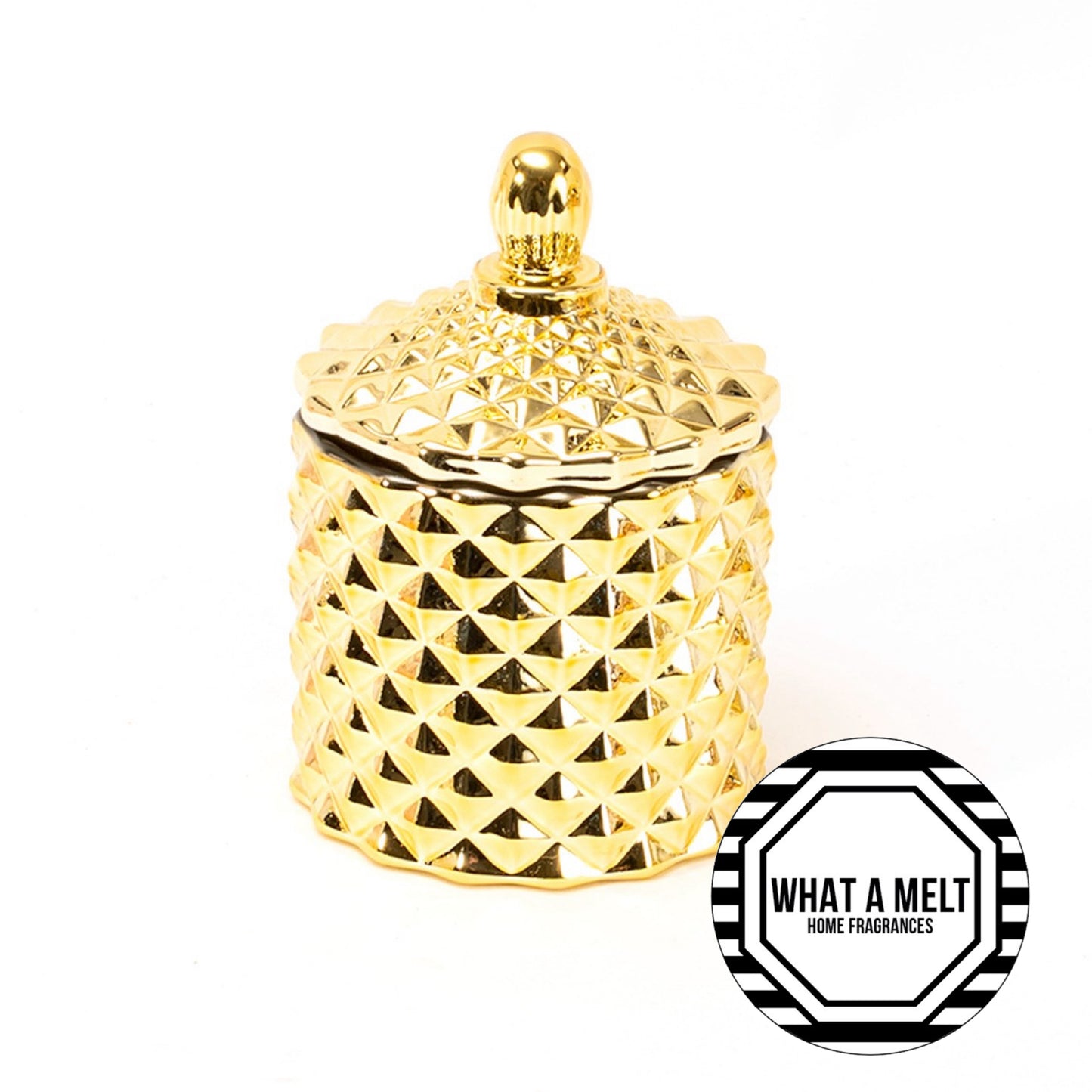 Gold Baby Geo Vessel