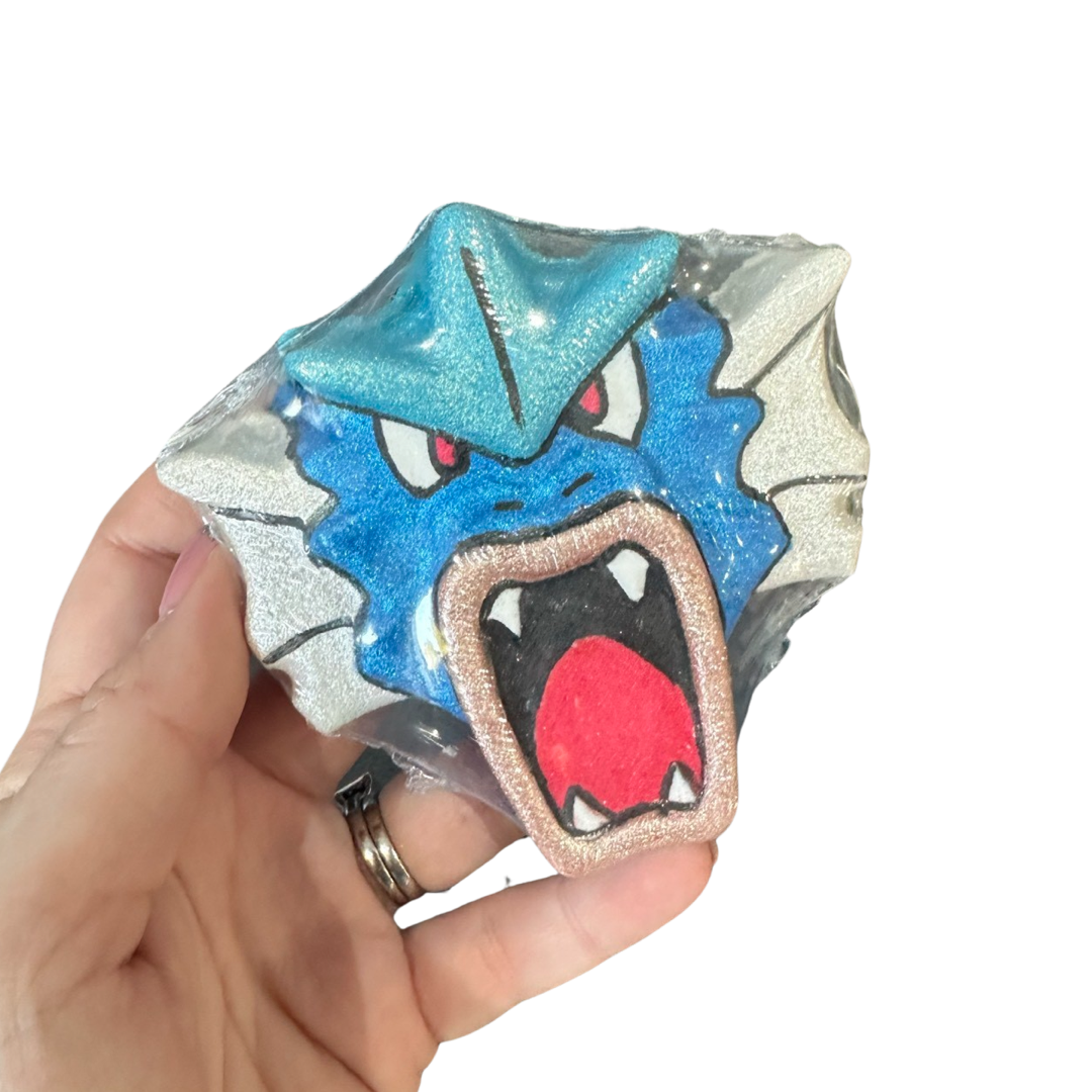 Gyarados Pokemon Bath Bomb