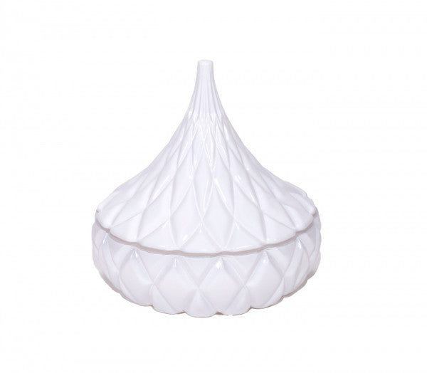 White Hersheys Kiss Candle