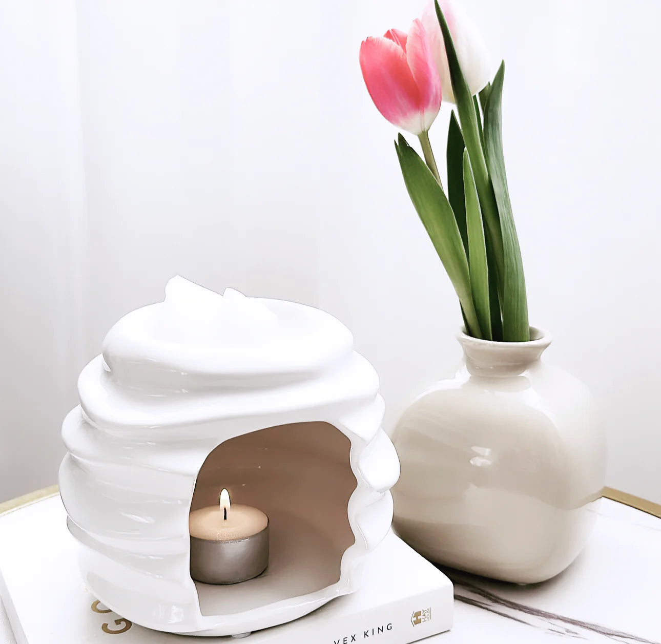 Honeycomb White Burner