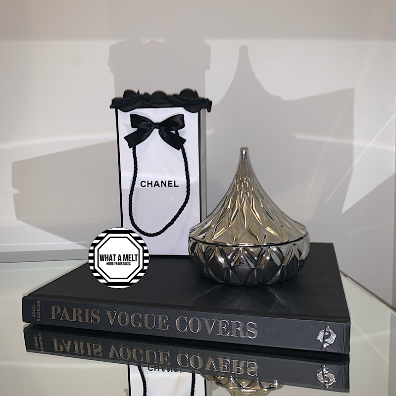 Silver Hersheys Kiss Candle