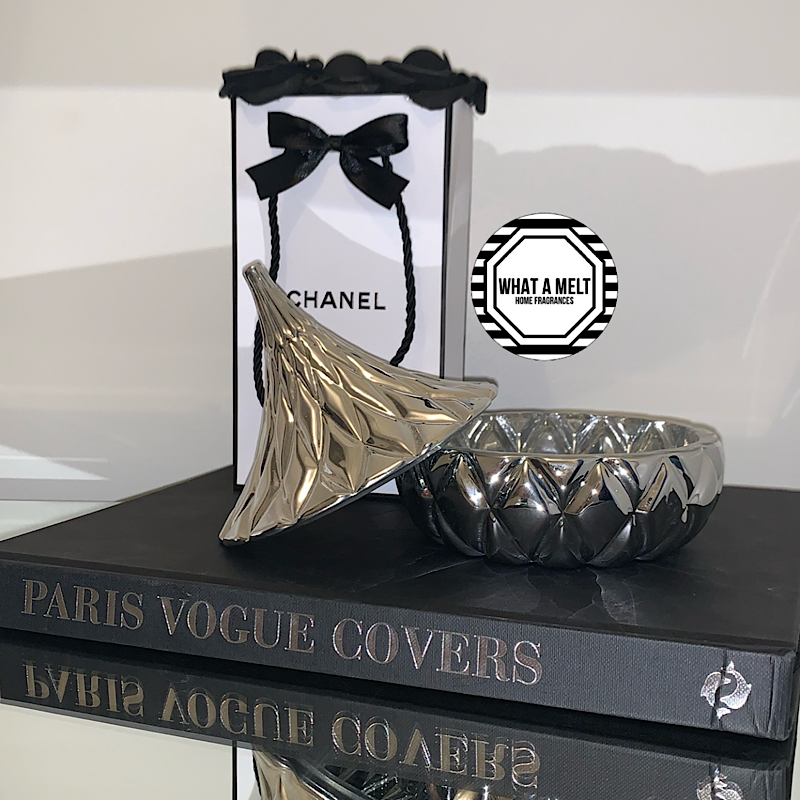 Silver Hersheys Kiss Candle