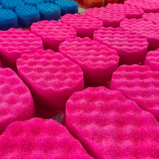 Rhubarb & Custard Soap Sponge