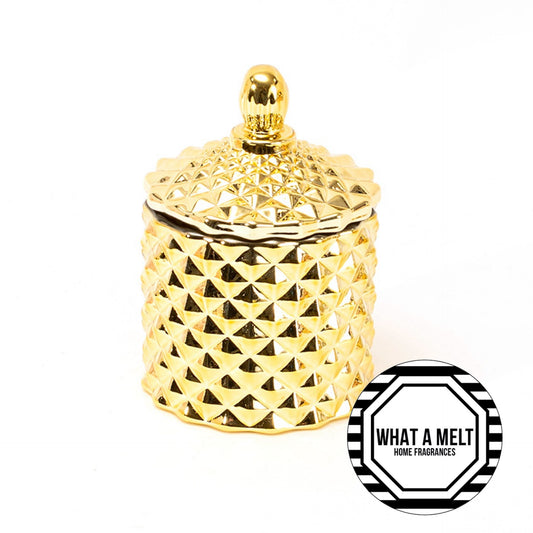 Gold Baby Geo Vessel